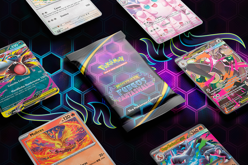 Pokémon Megaevolución Fuegos Fantasmales